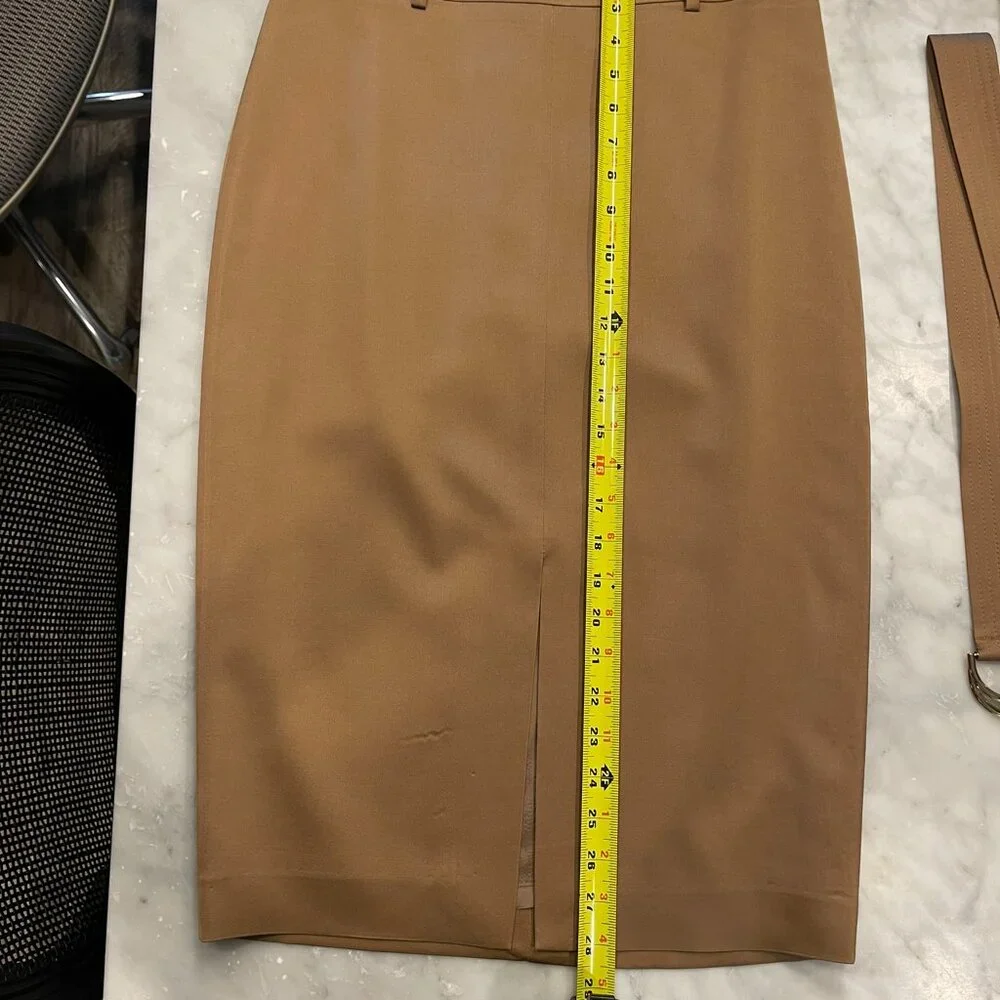 Reiss Byrn- Premium Paperbag Pencil Skirt - Picture 8 of 11
